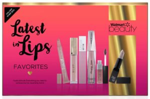 Walmart Beauty Box - Latest in Lips
